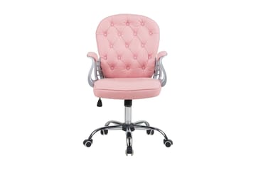 Kontorsstol Princess - Rosa - Möbler - Fåtölj & stolar - Kontorsstol & skrivbordsstol