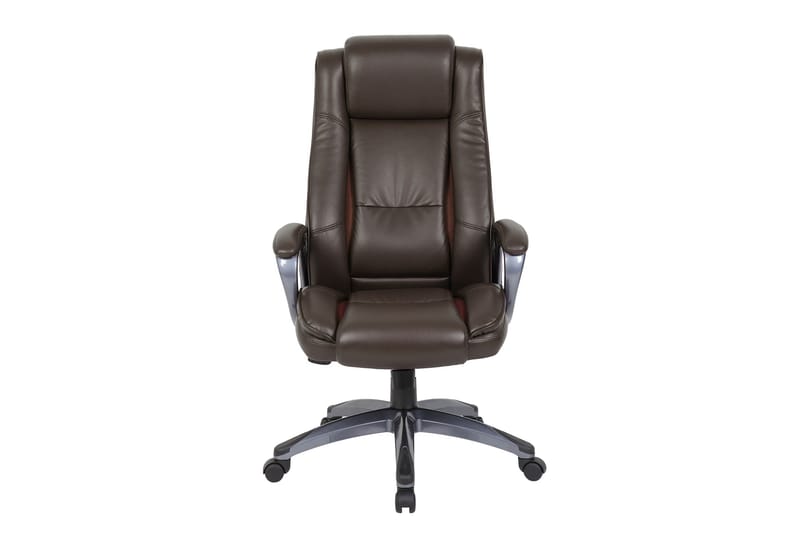 Kontorstol Calvin 81x65xh114-1215 cm Brun - Möbler - Fåtölj & stolar - Kontorsstol & skrivbordsstol
