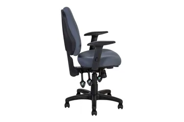 Kontorstol Saga 64x64xh955-115 cm - Grå/Svart - Möbler - Fåtölj & stolar - Kontorsstol & skrivbordsstol