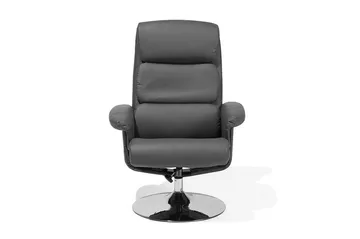 Legend Recliner med fotpall - Grå - Möbler - Fåtölj & stolar - Fåtölj - Massagestol & massagefåtölj