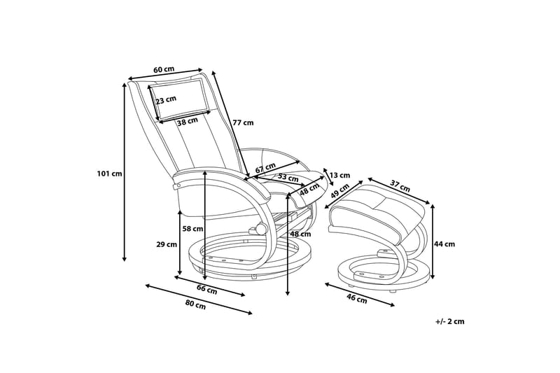 Majestic Kontorsstol - Beige - Möbler - Fåtölj & stolar - Fåtölj - Massagestol & massagefåtölj