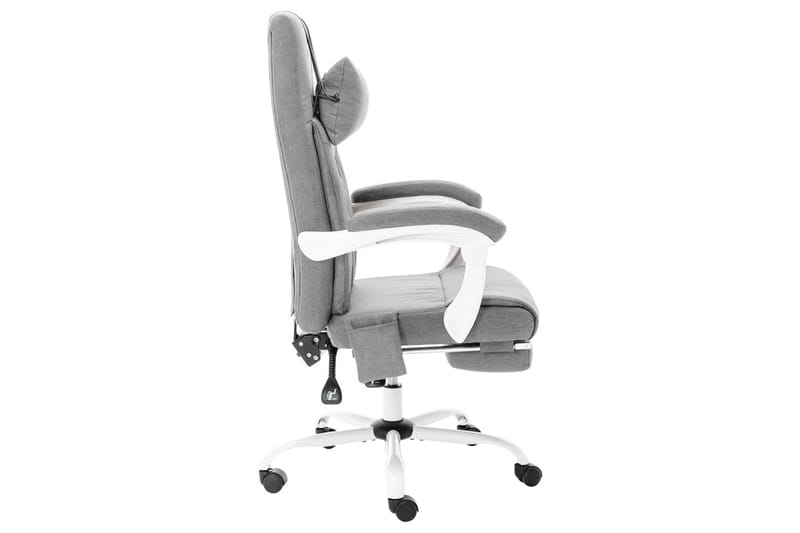 Massagekontorsstol grå tyg - Grå - Kontorsstol & skrivbordsstol