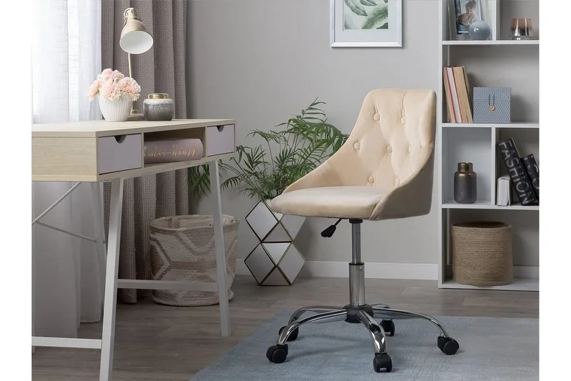 Parrish Kontorsstol - Beige - Möbler - Fåtölj & stolar - Kontorsstol & skrivbordsstol