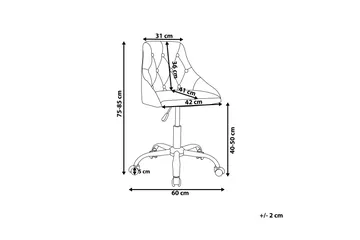Parrish Kontorsstol - Beige - Möbler - Fåtölj & stolar - Kontorsstol & skrivbordsstol