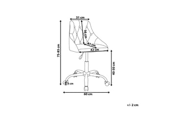 Parrish Kontorsstol - Grå - Möbler - Fåtölj & stolar - Kontorsstol & skrivbordsstol