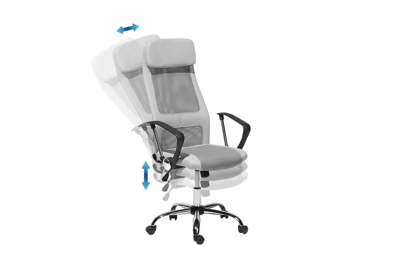 Pioneer Kontorsstol - Grå - Möbler - Fåtölj & stolar - Kontorsstol & skrivbordsstol