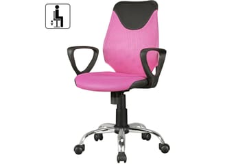 Poormon Skrivbordsstol för Barn - Rosa - Möbler - Barnmöbler - Barnstol - Skrivbordsstol barn