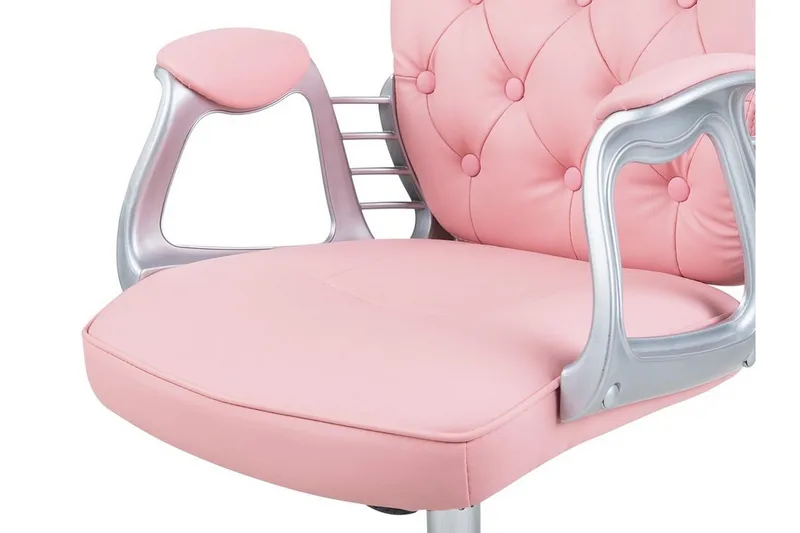 Princess Kontorsstol - Rosa - Möbler - Fåtölj & stolar - Kontorsstol & skrivbordsstol