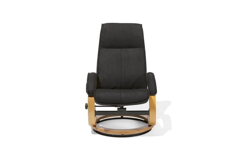 Reclinerstol HERO med fotpall - Svart - Möbler - Fåtölj & stolar - Kontorsstol & skrivbordsstol