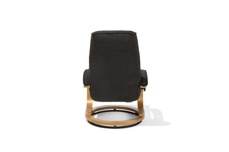 Reclinerstol HERO med fotpall - Svart - Möbler - Fåtölj & stolar - Kontorsstol & skrivbordsstol
