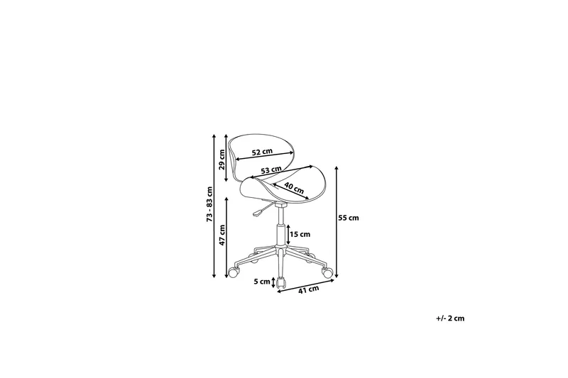 Rotterdam Kontorsstol - Svart - Möbler - Fåtölj & stolar - Kontorsstol & skrivbordsstol
