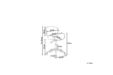 Rotterdam Kontorsstol - Vit - Möbler - Fåtölj & stolar - Kontorsstol & skrivbordsstol