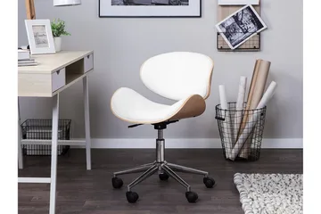 Rotterdam Kontorsstol - Vit - Möbler - Fåtölj & stolar - Kontorsstol & skrivbordsstol