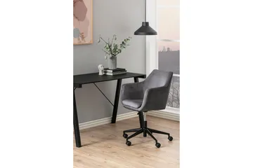 Samlar Kontorsstol VIC-tyg - Grå - Möbler - Fåtölj & stolar - Kontorsstol & skrivbordsstol