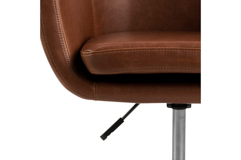 Samlar Kontorsstol Vintage - Brun/Svart - Möbler - Fåtölj & stolar - Kontorsstol & skrivbordsstol