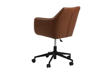 Samlar Kontorsstol Vintage - Brun/Svart - Möbler - Fåtölj & stolar - Kontorsstol & skrivbordsstol