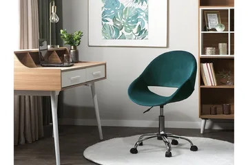 Selma Kontorsstol - Grön - Möbler - Fåtölj & stolar - Kontorsstol & skrivbordsstol