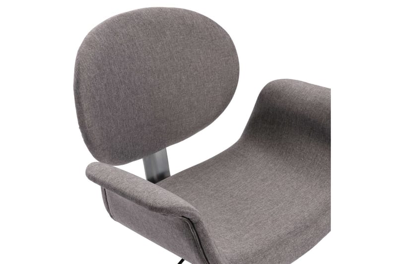 Snurrbar kontorsstol grå tyg - Grå - Kontorsstol & skrivbordsstol