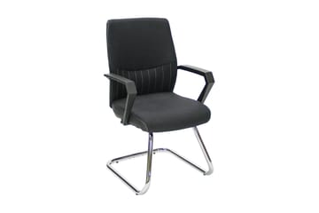 Stol Angelo 58x57xh90 cm Svart - Möbler - Fåtölj & stolar - Kontorsstol & skrivbordsstol
