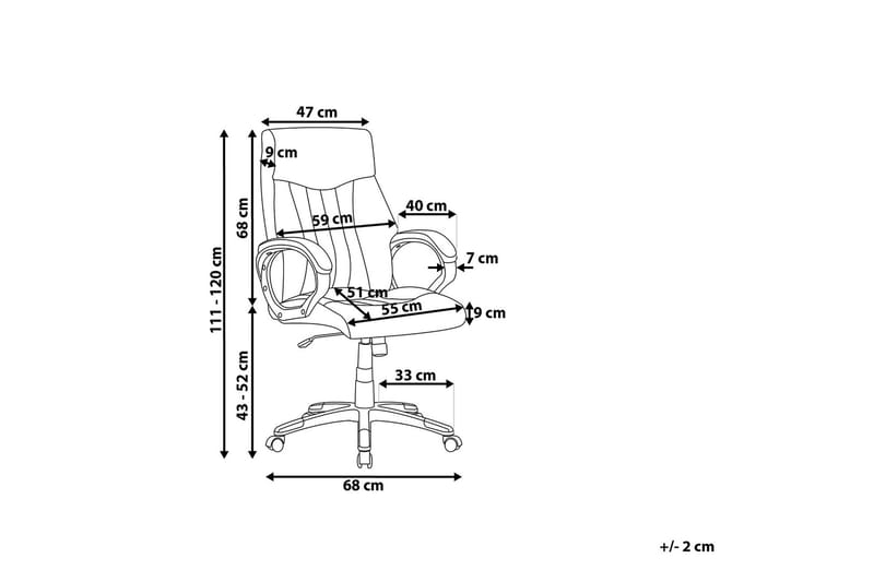 Triumph Kontorsstol - Svart - Möbler - Fåtölj & stolar - Kontorsstol & skrivbordsstol