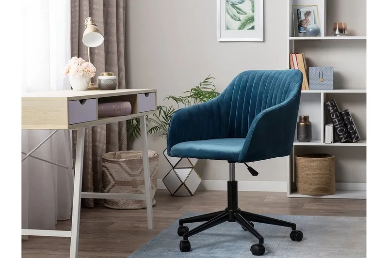 Venice Kontorsstol - Blå - Möbler - Fåtölj & stolar - Kontorsstol & skrivbordsstol