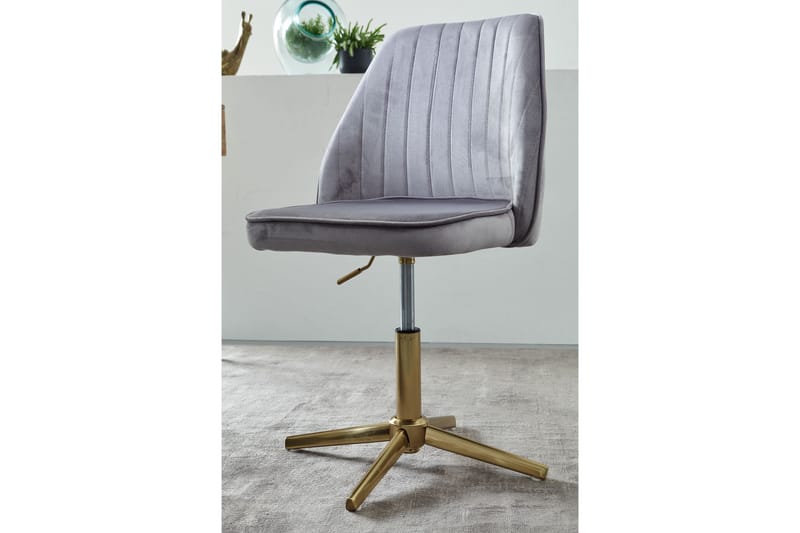 Willowdale Kontorsstol - Grå/Guld - Möbler - Fåtölj & stolar - Kontorsstol & skrivbordsstol