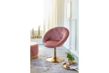 Willowdale Kontorsstol - Mörkrosa/Guld - Möbler - Fåtölj & stolar - Kontorsstol & skrivbordsstol