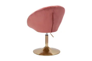 Willowdale Kontorsstol - Mörkrosa/Guld - Möbler - Fåtölj & stolar - Kontorsstol & skrivbordsstol