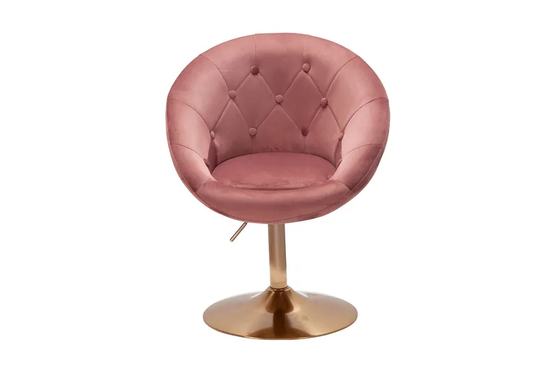 Willowdale Kontorsstol - Mörkrosa/Guld - Möbler - Fåtölj & stolar - Kontorsstol & skrivbordsstol
