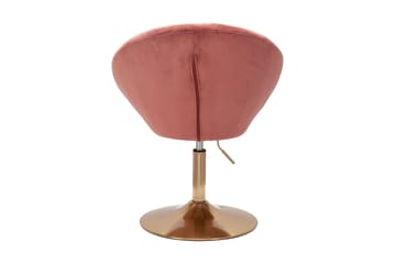 Willowdale Kontorsstol - Mörkrosa/Guld - Möbler - Fåtölj & stolar - Kontorsstol & skrivbordsstol