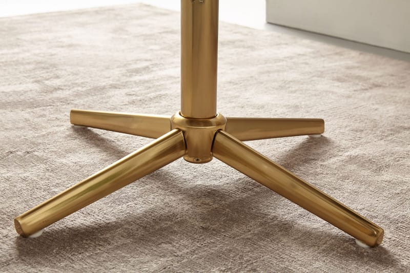 Willowdale Kontorsstol med Armstöd - Mörkblå/Guld - Möbler - Fåtölj & stolar - Kontorsstol & skrivbordsstol