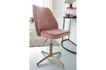 Willowdale Kontorsstol - Rosa/Guld - Möbler - Fåtölj & stolar - Kontorsstol & skrivbordsstol