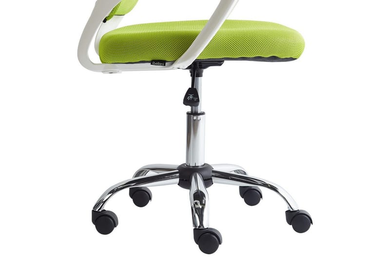 Kontorsstol Solid - Grön, Silver, Vit - Möbler - Fåtölj & stolar - Kontorsstol & skrivbordsstol