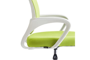 Kontorsstol Solid - Grön, Silver, Vit - Möbler - Fåtölj & stolar - Kontorsstol & skrivbordsstol