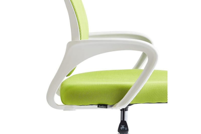Kontorsstol Solid - Grön, Silver, Vit - Möbler - Fåtölj & stolar - Kontorsstol & skrivbordsstol