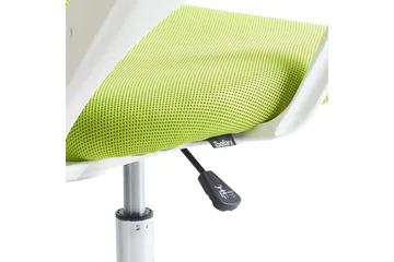 Kontorsstol Solid - Grön, Silver, Vit - Möbler - Fåtölj & stolar - Kontorsstol & skrivbordsstol