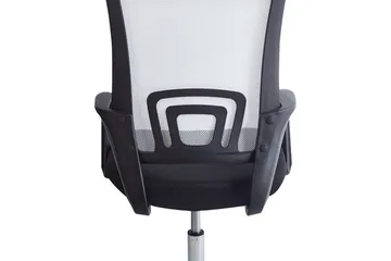 Kontorsstol Solid - Svart, vit, silver - Möbler - Fåtölj & stolar - Kontorsstol & skrivbordsstol