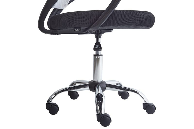 Kontorsstol Solid - Svart, vit, silver - Möbler - Fåtölj & stolar - Kontorsstol & skrivbordsstol