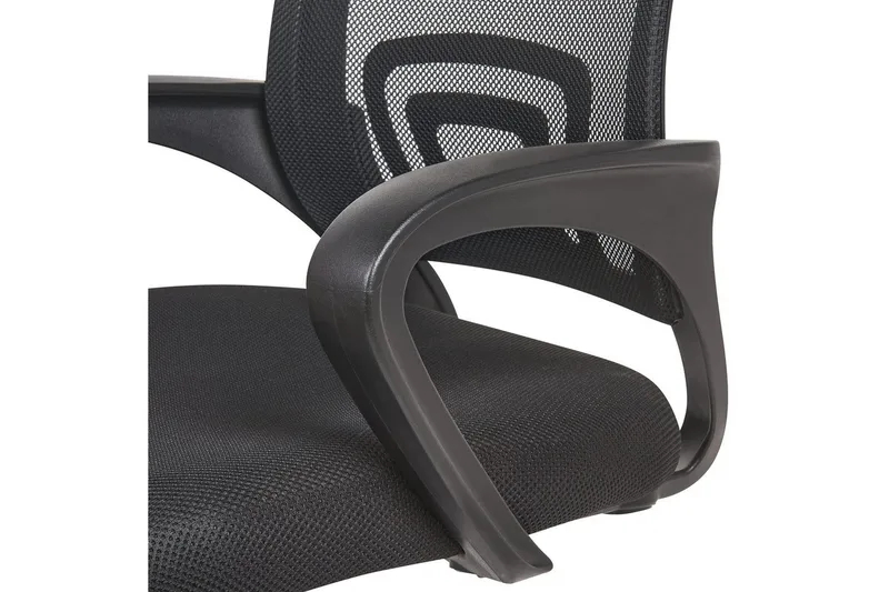 Kontorsstol Solid Svart/Silver - Svart/Silver - Möbler - Fåtölj & stolar - Kontorsstol & skrivbordsstol