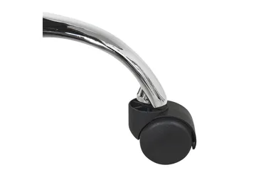 Kontorsstol Solid Svart/Silver - Svart/Silver - Möbler - Fåtölj & stolar - Kontorsstol & skrivbordsstol