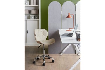 Kontorsstol Valetta Beige - Beige - Möbler - Fåtölj & stolar - Kontorsstol & skrivbordsstol