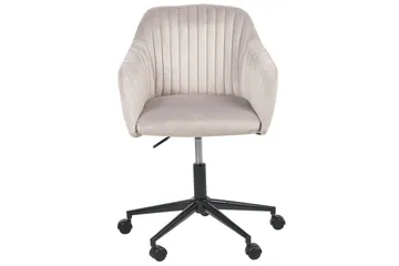 Kontorsstol Venice Beige/svart - Beige/svart - Möbler - Fåtölj & stolar - Kontorsstol & skrivbordsstol