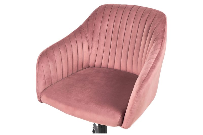 Kontorsstol Venice Rosa/Svart - Rosa/Svart - Möbler - Fåtölj & stolar - Kontorsstol & skrivbordsstol