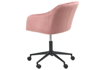 Kontorsstol Venice Rosa/Svart - Rosa/Svart - Möbler - Fåtölj & stolar - Kontorsstol & skrivbordsstol