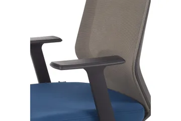 Kontorsstol Virtuoso Blå/svart/grå - Blå/svart/grå - Möbler - Fåtölj & stolar - Kontorsstol & skrivbordsstol