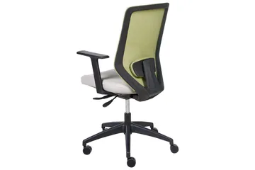 Kontorsstol Virtuoso Grå/grön/svart - Grå/grön/svart - Möbler - Fåtölj & stolar - Kontorsstol & skrivbordsstol