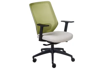 Kontorsstol Virtuoso Grå/grön/svart - Grå/grön/svart - Möbler - Fåtölj & stolar - Kontorsstol & skrivbordsstol