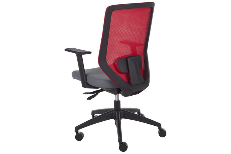 Kontorsstol Virtuoso Röd/grå/svart - Röd/grå/svart - Möbler - Fåtölj & stolar - Kontorsstol & skrivbordsstol