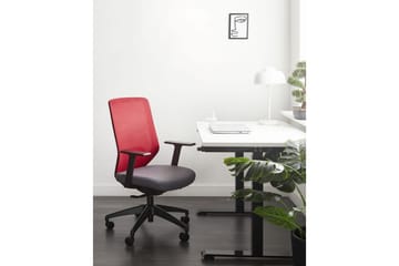 Kontorsstol Virtuoso Röd/grå/svart - Röd/grå/svart - Möbler - Fåtölj & stolar - Kontorsstol & skrivbordsstol