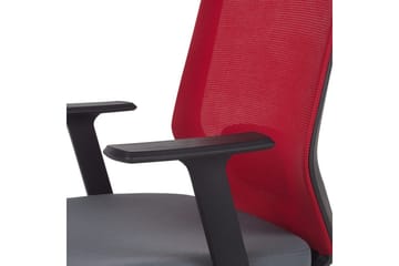 Kontorsstol Virtuoso Röd/grå/svart - Röd/grå/svart - Möbler - Fåtölj & stolar - Kontorsstol & skrivbordsstol